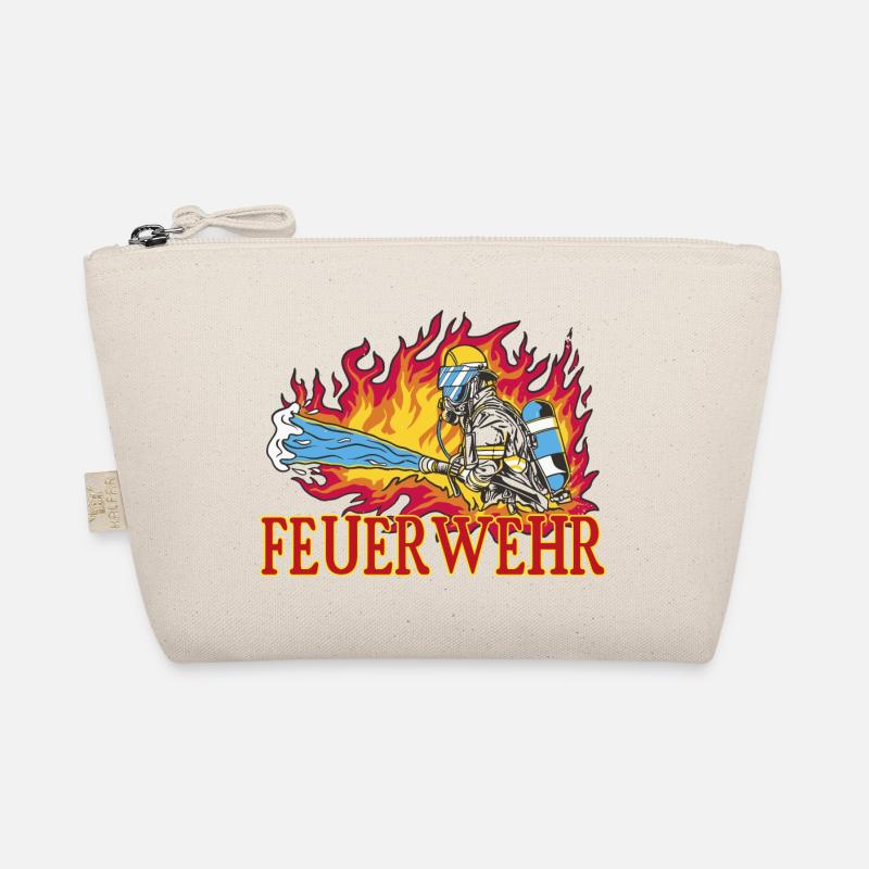 Feuerwehr - Bio-Täschchen - Natur