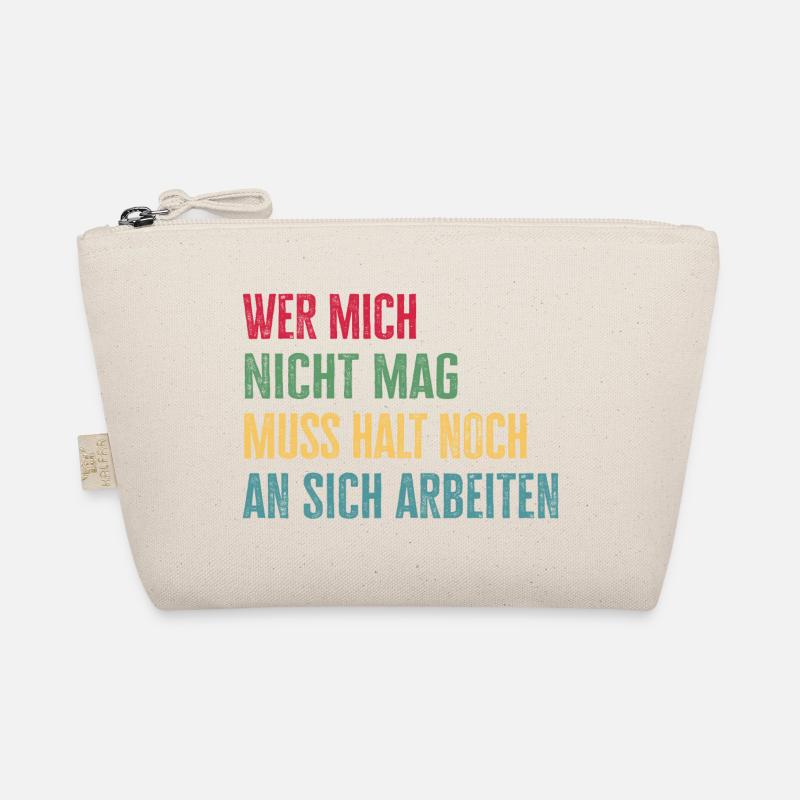 Selbstliebe Selbstbewusstsein ignoriere andere - Bio-Täschchen - Natur
