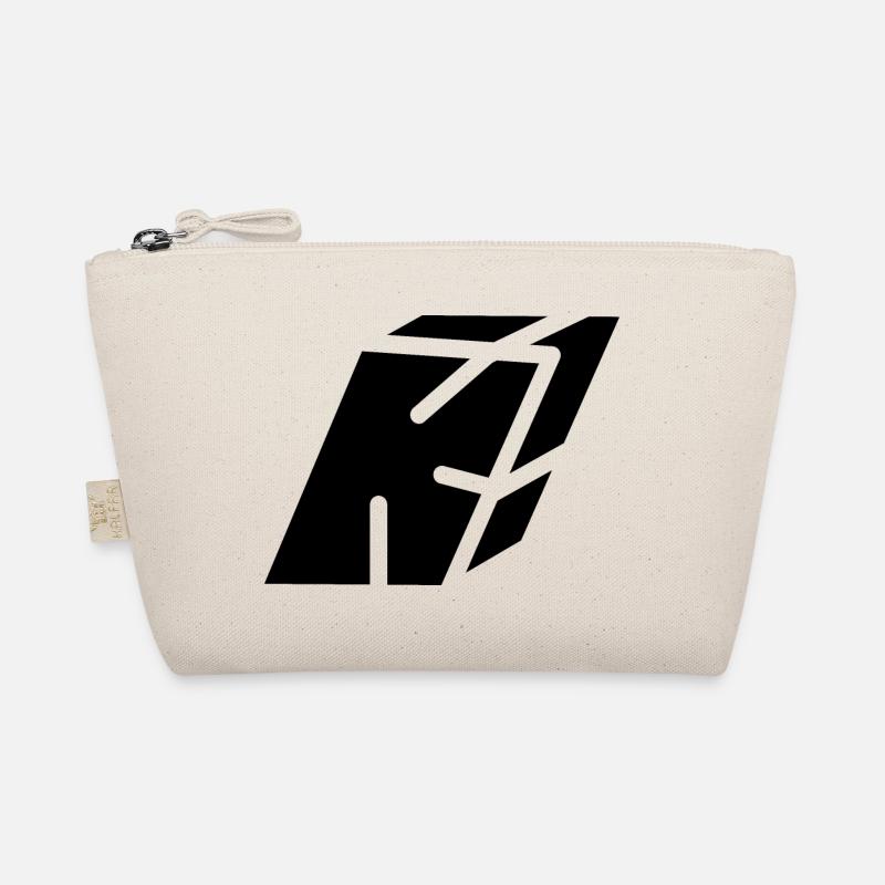 Abstract K letter - Organic Pouch - nature