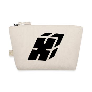 Abstract X letter - Organic Pouch - nature - Front