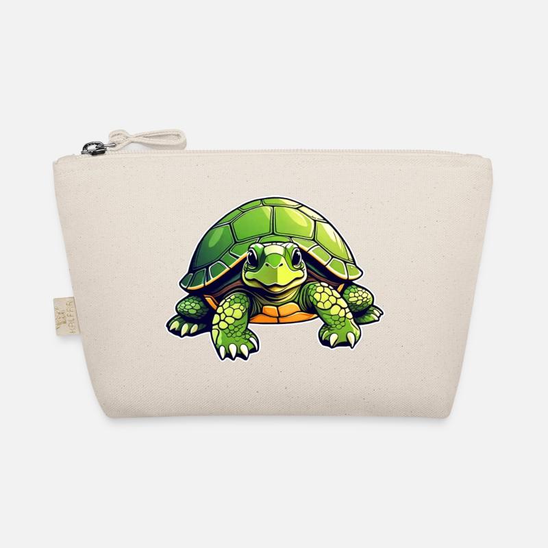 Niedliche Schildkröte Bio-Täschchen