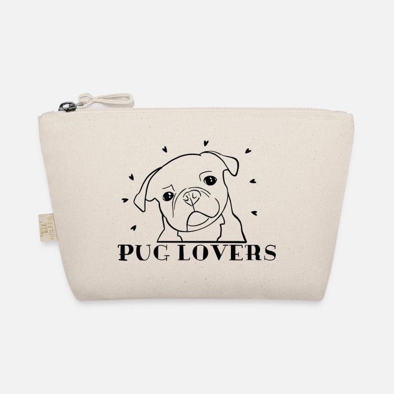PUG LOVERS Organic Pouch