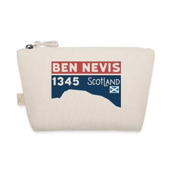Ben Nevis Munro Bagging Scotland Keepsake - Organic Pouch - nature - Front