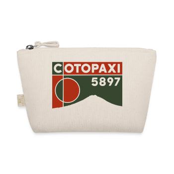 Cotopaxi Finisher Volcano Hiking Ecuador Keepsake - Organic Pouch - nature - Front