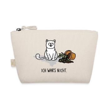 Ce n’était pas moi - chat effronté coupable - Trousse biologique - nature - Devant