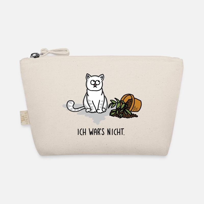 Ich war´s nicht - schuldige freche Katze Bio-Täschchen