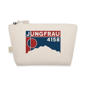Berner Oberland Jungfraujoch Berg Jungfrau Skitour - Bio-Täschchen - Natur - Vorne
