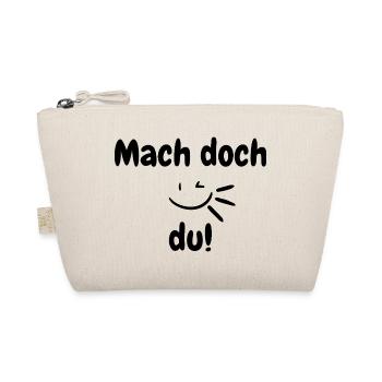 Mach doch du – Bürohumor für Faule & Sarkastische - Bio-Täschchen - Natur - Vorne