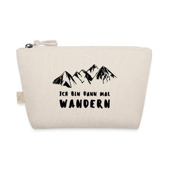 ICH BIN DANN MAL WANDERN - Bio-Täschchen - Natur - Vorne
