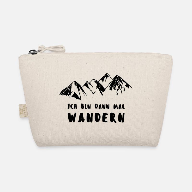 ICH BIN DANN MAL WANDERN Bio-Täschchen