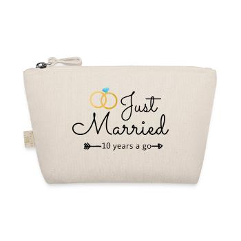 10th Wedding Anniversary - Organic Pouch - nature - Front