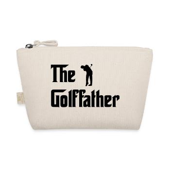 The Golffather Golfer Dad Golf Papa - Bio-Täschchen - Natur - Vorne