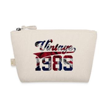 VINTAGE 1989 UK 37TH BIRTHDAY - Organic Pouch - nature - Front
