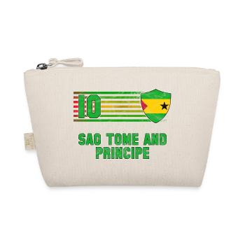 São Tomé and Príncipe Football Team - Organic Pouch - nature - Front