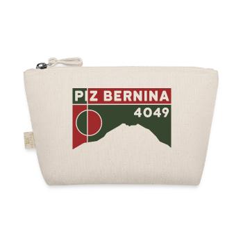 Piz Bernina Ascent Mountain Tour Mountain Tour Souvenir - Organic Pouch - nature - Front