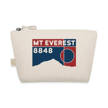 Mount Everest Base Camp Himalaya Trekking Souvenir - Bio-Täschchen - Natur - Vorne