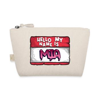 First Name Mia - Organic Pouch - nature - Front