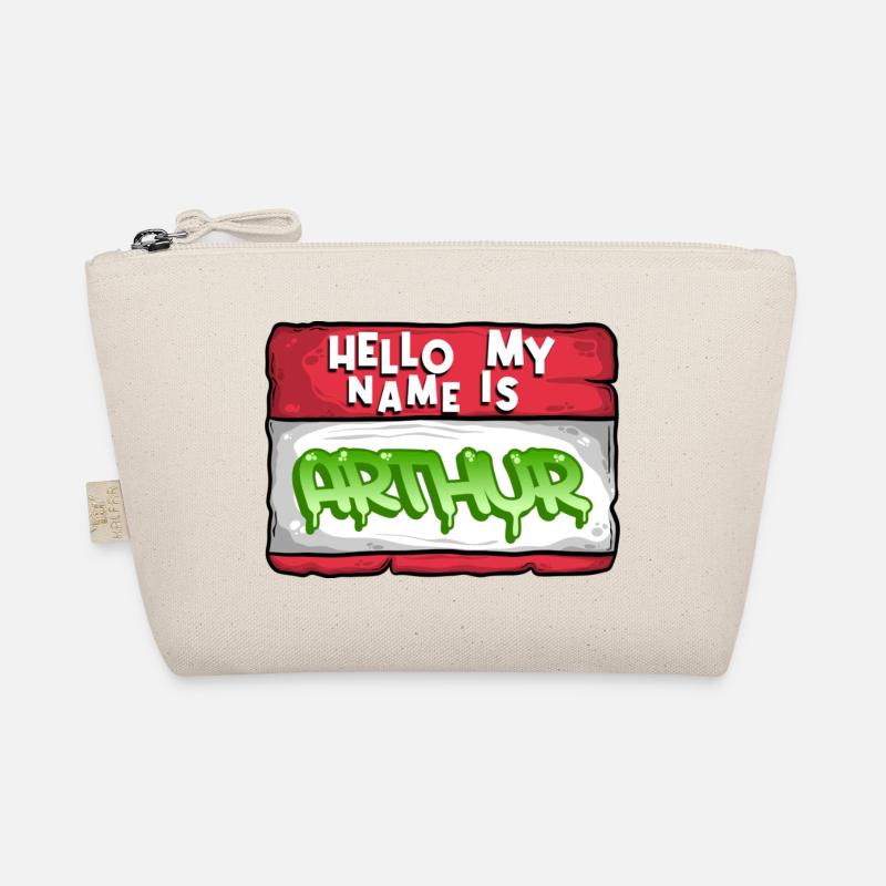 First Name Arthur - Organic Pouch - nature