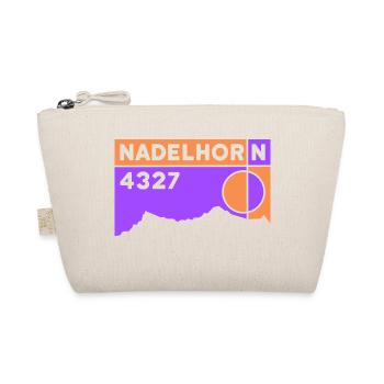 Nadelhorn Bergtour Hochtour Souvenir 4000er Wallis - Bio-Täschchen - Natur - Vorne