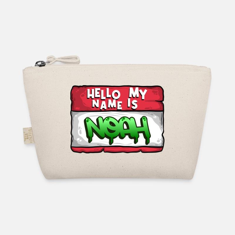 First Name Noah - Organic Pouch - nature