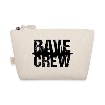 Rave Crew Techno Music Raver - Organic Pouch - nature - Front