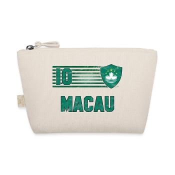 Macau Fußball Mannschaft - Bio-Täschchen - Natur - Vorne