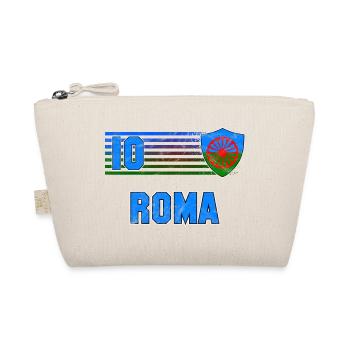 Roma Fußball Mannschaft - Bio-Täschchen - Natur - Vorne