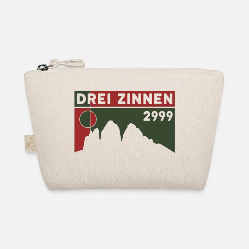 Three Peaks Tre Cime Lavaredo Dolomites Hike Organic Pouch