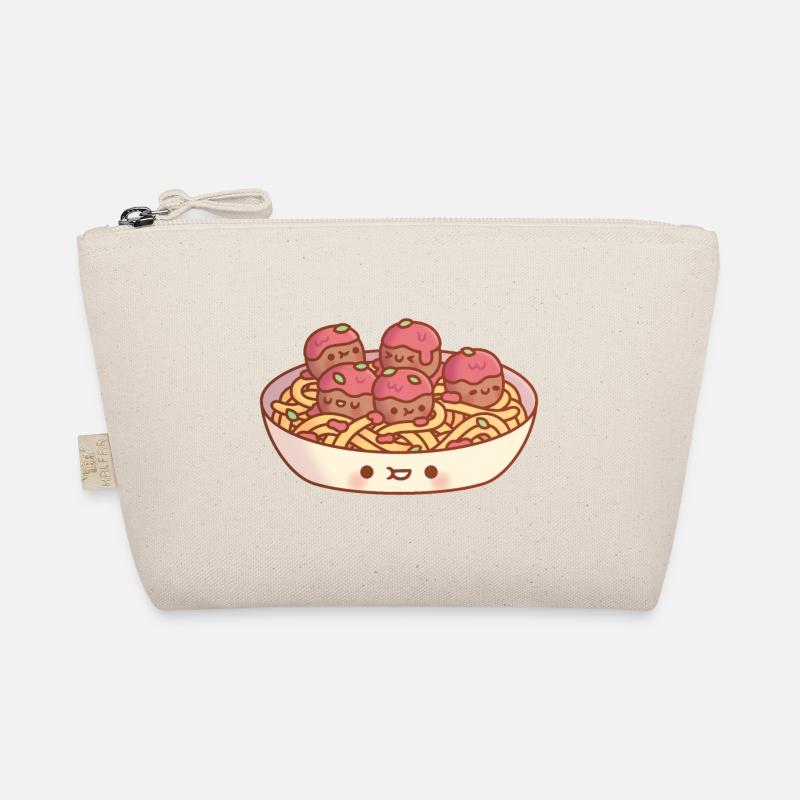 Süße Spaghetti und Fleischbällchen Pasta Bio-Täschchen