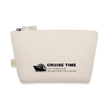 Kreuzfahrt Can´t keep calm - am going on a cruise - Bio-Täschchen - Natur - Vorne