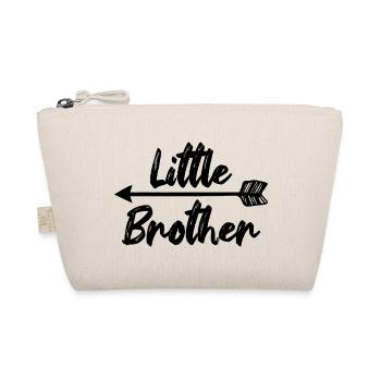 Little Brother Bruderherz Geschwister - Bio-Täschchen - Natur - Vorne