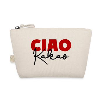 Ciao Kakao Tschüss Tschau Bye - Bio-Täschchen - Natur - Vorne
