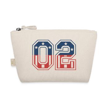 Number 02 USA - Organic Pouch - nature - Front