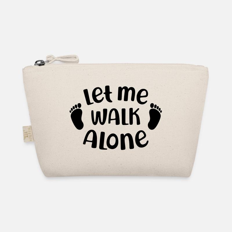Let Me Walk Alone Bio-Täschchen