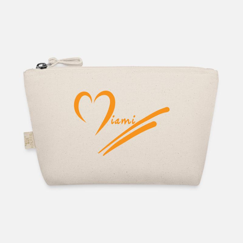 Miami Design - Orange Bio-Täschchen
