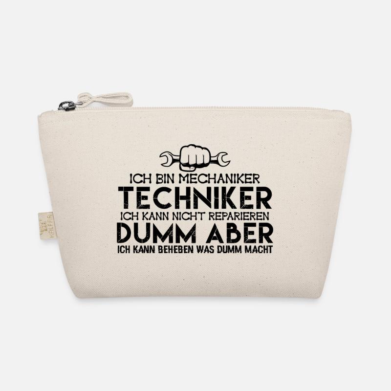 Mechaniker Techniker | Mechaniker - Bio-Täschchen - Natur