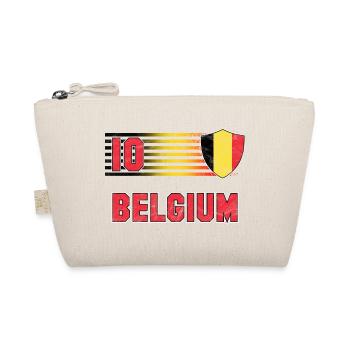 Belgien Fußball Mannschaft - Bio-Täschchen - Natur - Vorne