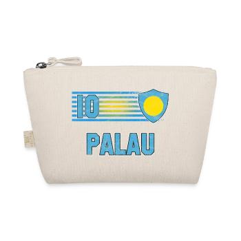 Palau Fußball Mannschaft - Bio-Täschchen - Natur - Vorne