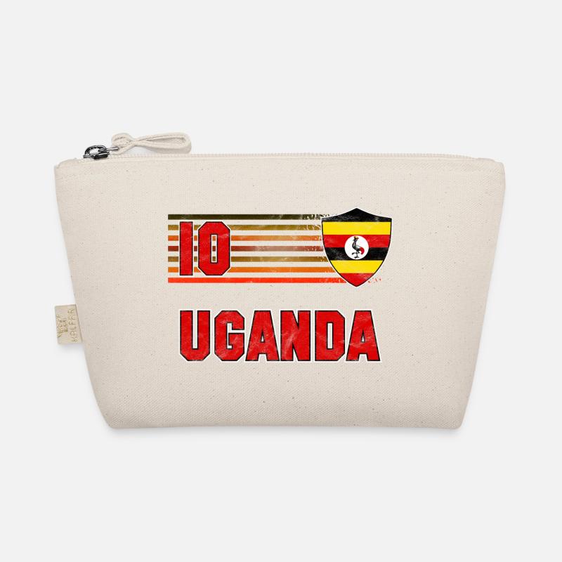 Uganda Fußball Mannschaft - Bio-Täschchen - Natur