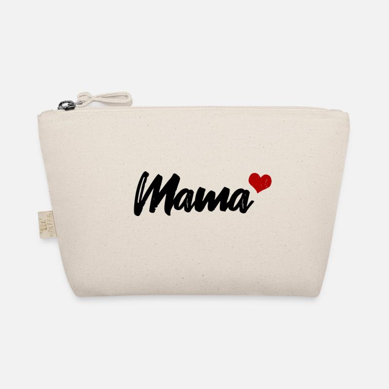 Mama Herz Liebe Mutter Bio-Täschchen