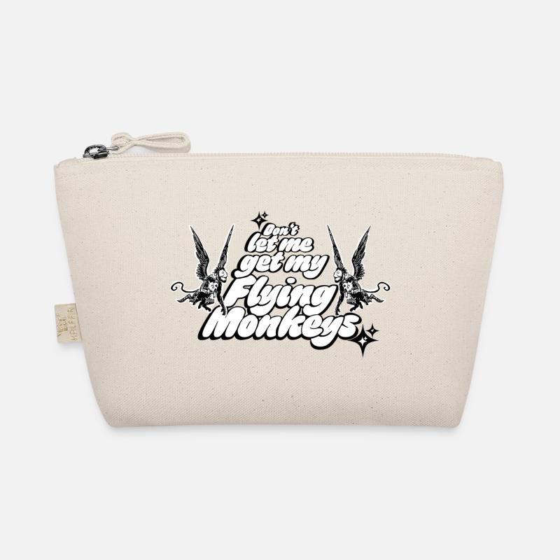 flying monkeys graffiti lettering Bio-Täschchen