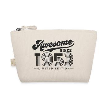 Great since 1953 Vintage Birthday Gift - Organic Pouch - nature - Front