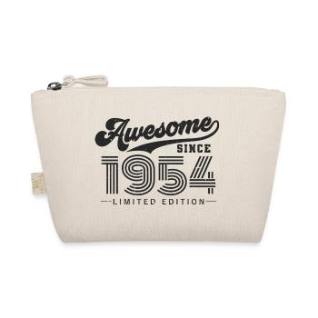 Great since 1954 Vintage Birthday Gift - Organic Pouch - nature - Front