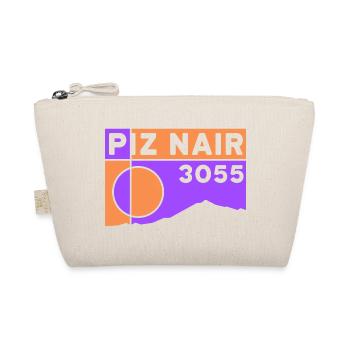 Piz Nair Höhe Hiking St Moritz Souvenir - Organic Pouch - nature - Front