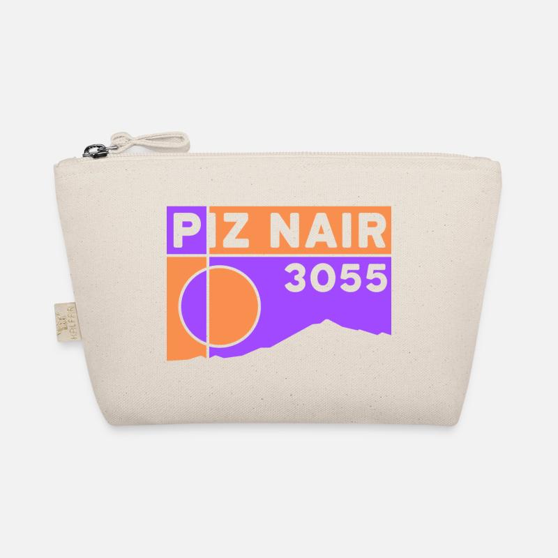 Piz Nair Höhe Hiking St Moritz Souvenir Organic Pouch