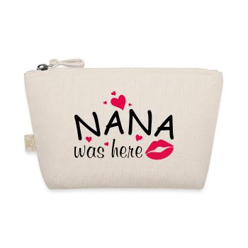 Nana was here - Organic Pouch - nature - Front