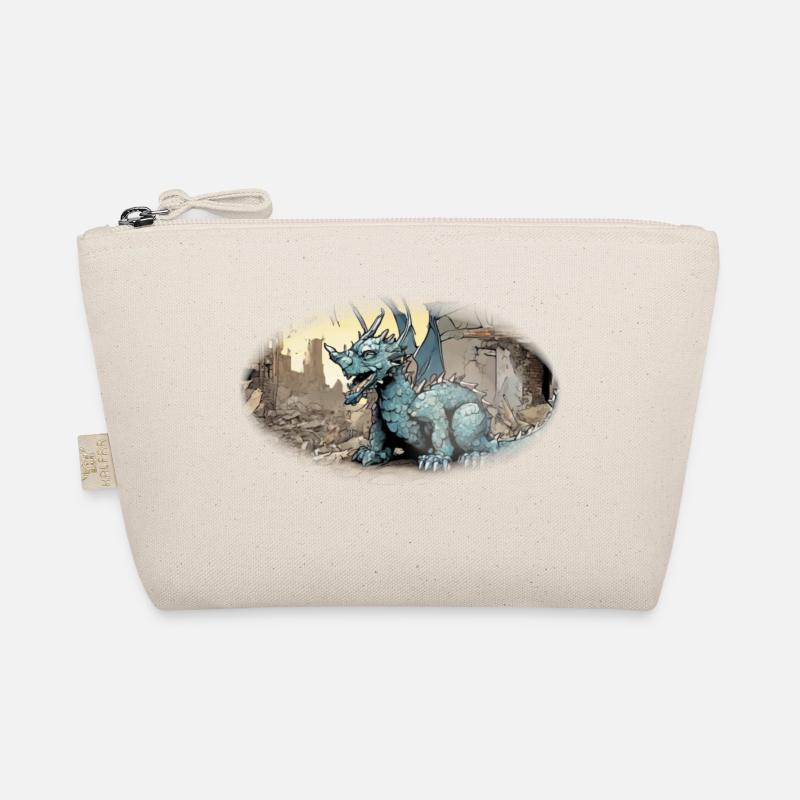 Garbage Dragon - Organic Pouch - nature