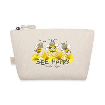 Bee Happy - Organic Pouch - nature - Front