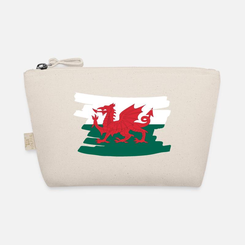 Drapeau national du Pays de Galles - brosse horizontale Trousse biologique