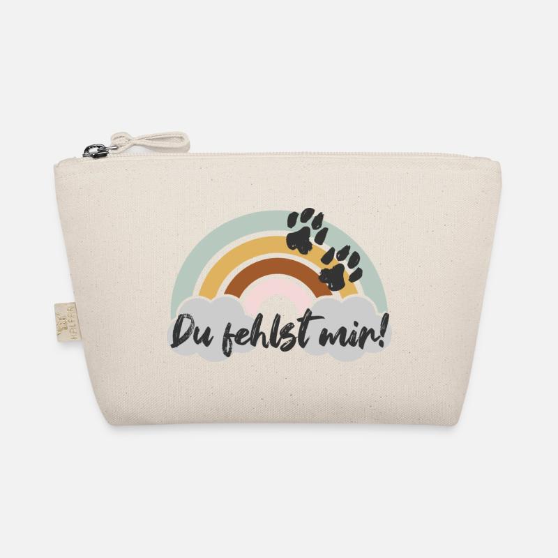 Du fehlst mir! - Bio-Täschchen - Natur